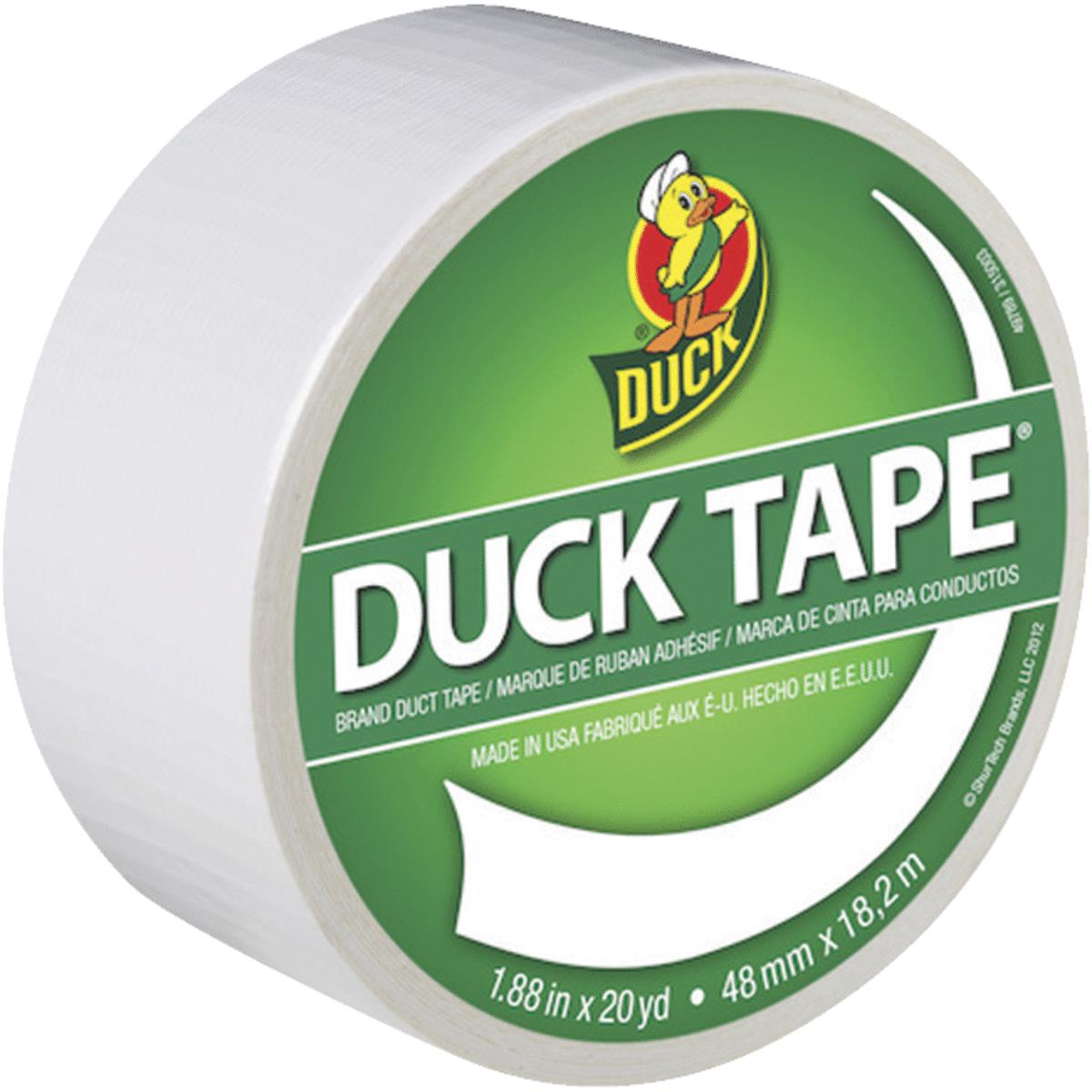 Duck Brand Self-Adhesive Fiberglass Drywall Joint Tape, 1.88 in. x 180 ft., White